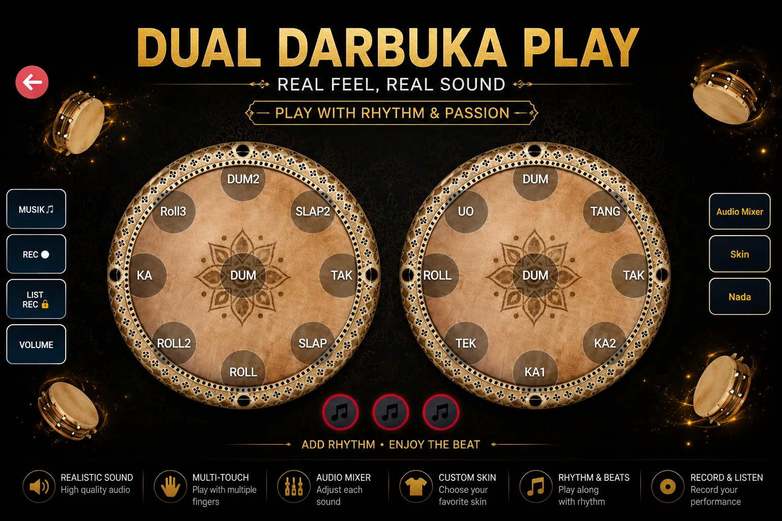 Darbuka Virtual screenshot